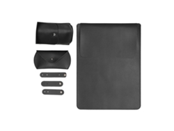 Capa Para Laptop 13.3 Polegadas Microfibra À Prova D'água Resistente A Arranhões Estilo Prático