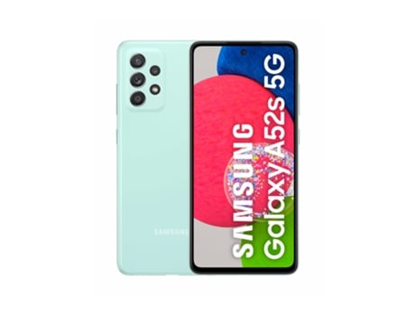 Smartphone SAMSUNG Galaxy A52S 5G (6.5'' - 6 GB - 128 GB - Menta)