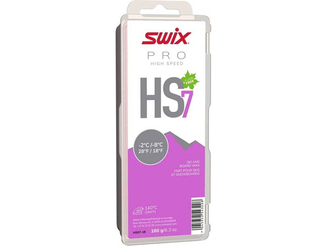 Cera de Esqui SWIX Hs7 -2ºc/-8ºc (0.2 Kg)