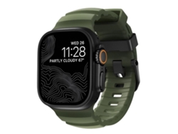 Pulsera Nomad Rocky Point Para Apple Watch 42mm / 44mm / 45mm / 49mm Negro Bosque Nm014797858