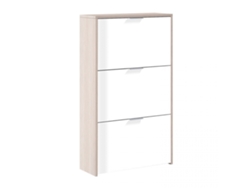 Zapatero Snow Roble - Blanco 60 x 113 x 22cm cm