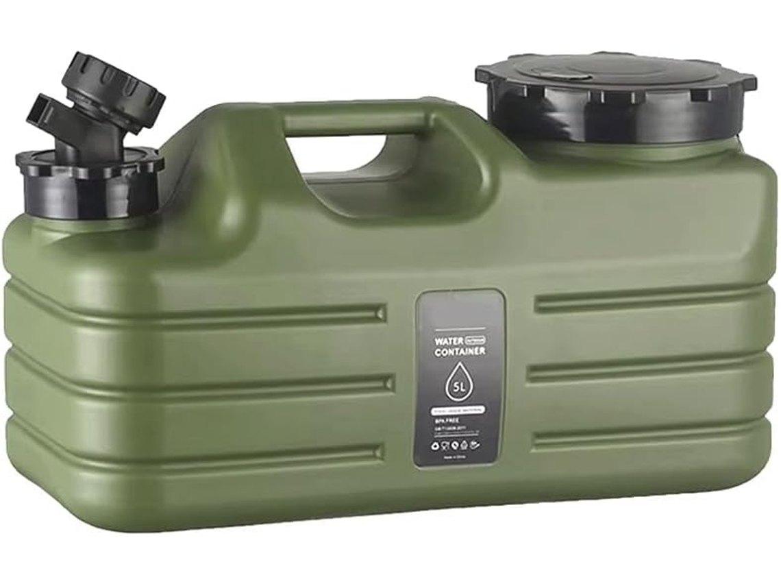 Nuevo Depósito De Agua Portátil Para Coche De 18 Litros, Cubo Para Beber A Prueba De Fugas, Dispensador Grande.
