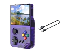 Consola De Videojuegos Retro M19 De 128 Gb, Consola De Juegos Arcade Clásica Nostálgica Portátil Con Joystick 3d Y Hasta 2
