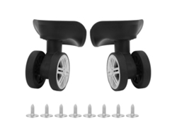 Rueda Universal Para Maleta Con Ruedas Y Asa, Rueda De Repuesto Para Maleta Portátil Duradera.