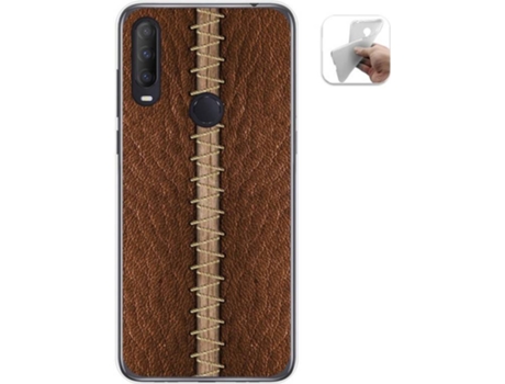 Carcasa Alcatel 1S 2020 TUMUNDOSMARTPHONE Cuero 01 Multicolor