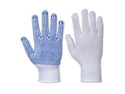 Guante Clásico Polka Dot Para Mayor Agarre Y Comodidad Blanco Rojo / Xxl