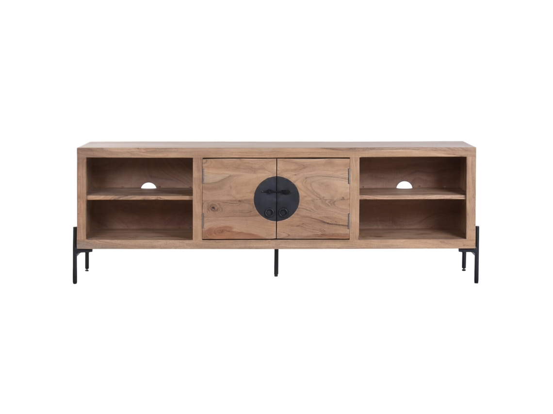 Mueble Tv Acacia Metal 175x40x62cm