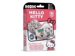 Máscara Higiênica Hello Kitty Premium Colorido 10-12 Yearsviving Costumes