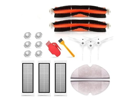 Peças para xiaomi roborock s50 s55 s6 s5max 18 peças, acessórios