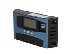 Controlador De Carga Solar Mppt De 12v/24v Y 50a Con Pantalla Lcd Y Múltiples Protecciones.