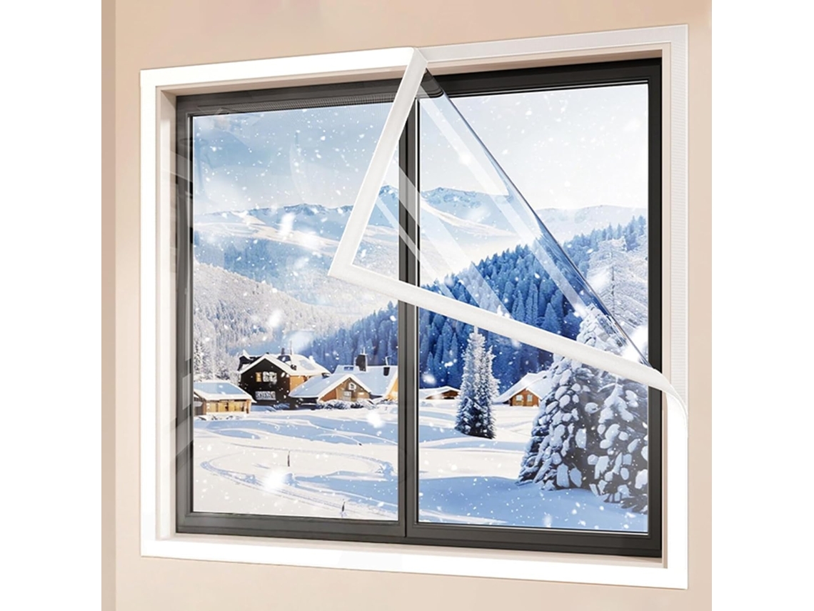 Lámina Transparente De Aislamiento Térmico Para Ventanas, Lámina Ventanas Resistente A La Intemperie, Alta ...