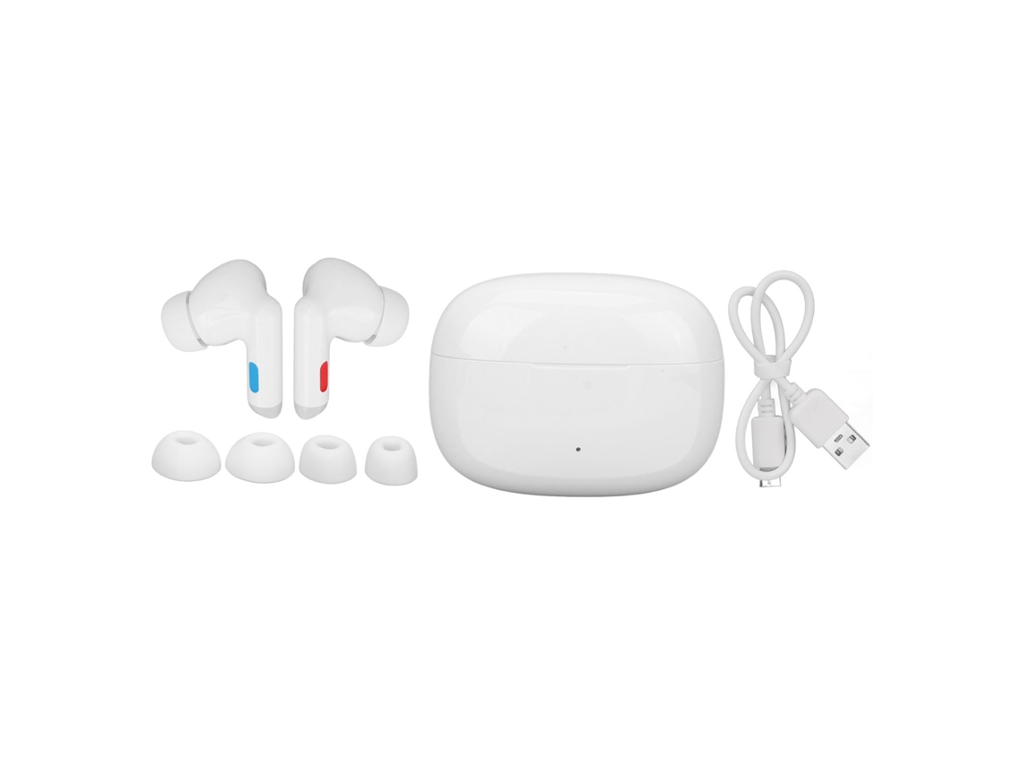 Audífonos Auriculares Con Reducción De Ruido Recargables Blanco Z-a6g Con Batería Integrada