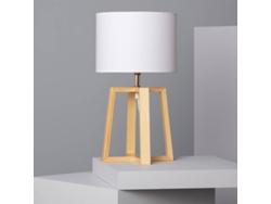 Lámpara de Mesa LEDKIA Korsade (Blanco - E27 - 40 W)