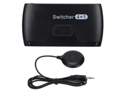 Adaptador Conmutador 4 En 1, Salida 4k A 30 Hz, Interfaz Multimedia Hd Para Hdtv Y Dvd.