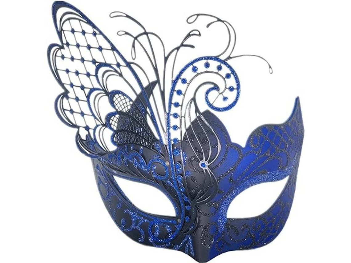Máscara De Mariposa Para Mujer, Ideal Para Carnaval, Halloween, Fiestas, Graduaciones Y Bodas.