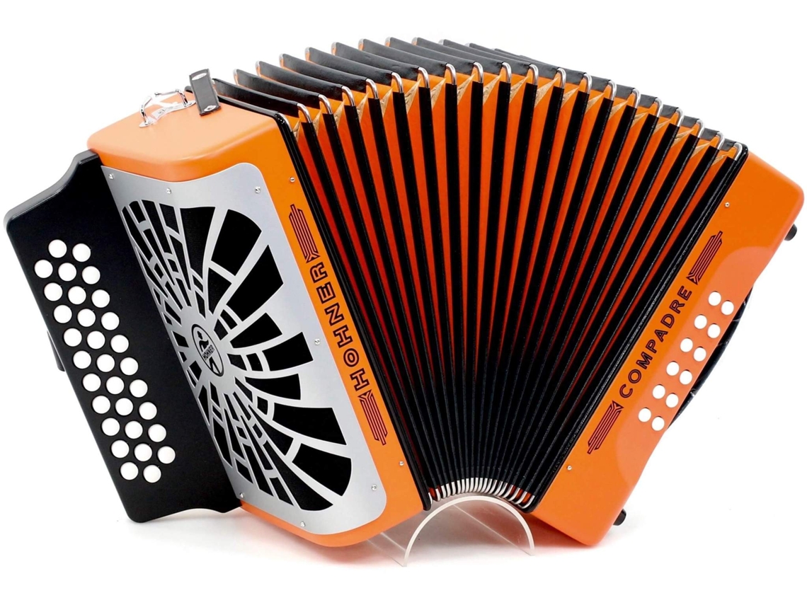 HOHNER concertina compadre laranja gcf