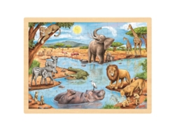 Puzzle African Savannah GOKI (6 años)