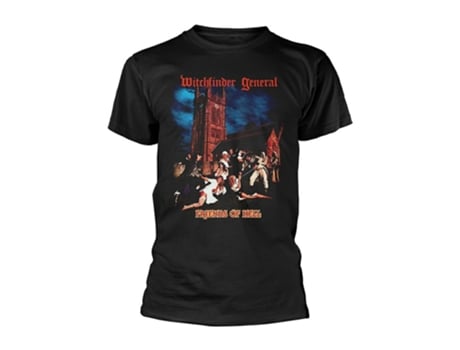 Camiseta ROCKINSTONE Witchfinder General Amigos del Infierno (Algodón - XXL)