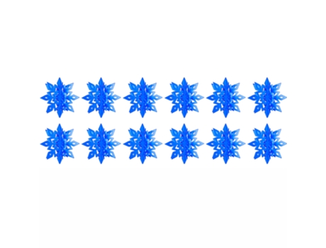 Adornos de copos de nieve Copo de nieve de brillo de plástico para el invierno Decoraciones de ventanas de árboles de Navidad para interiores y ext...