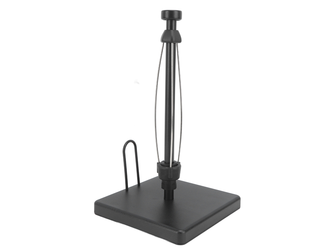 Soporte Para Toallas De Papel De Acero Inoxidable Con Mecanismo De Cierre Suave, Sin Agujeros, Para Cocina, Negro, Cuadrado
