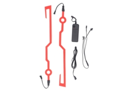 Luz Led Para Casco Moto Resistente Al Agua 3 Modos Faja De Luz Brilla Alta