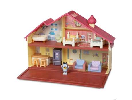 Casa de Muñecas FAMOSA Playset Bluey Family Home 12 Piezas (Edad Mínma Recomendada: 3 años)