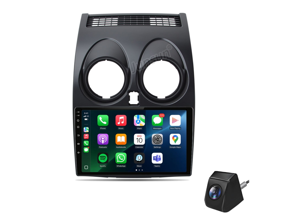 Autorradio para Nissan Qashqai Android 2GB+64GB, CarPlay, GPS, DSP, RDS, BT, cámara JUNSUN | JUNSUN