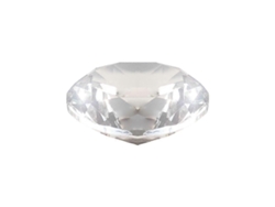 Pisapapeles decorativo de cristal K9 de 60 mm con forma de diamante, ideal para crear arcoíris. Prisma de cristal con diamantes para mesa de boda.