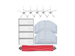 Cepillo principal, cepillo lateral, filtro HEPA, paño de fregona, compatible con Xiaomi Roborock T7s