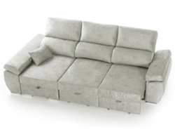 Chaiselongue Reversible Indico Plata Derecha