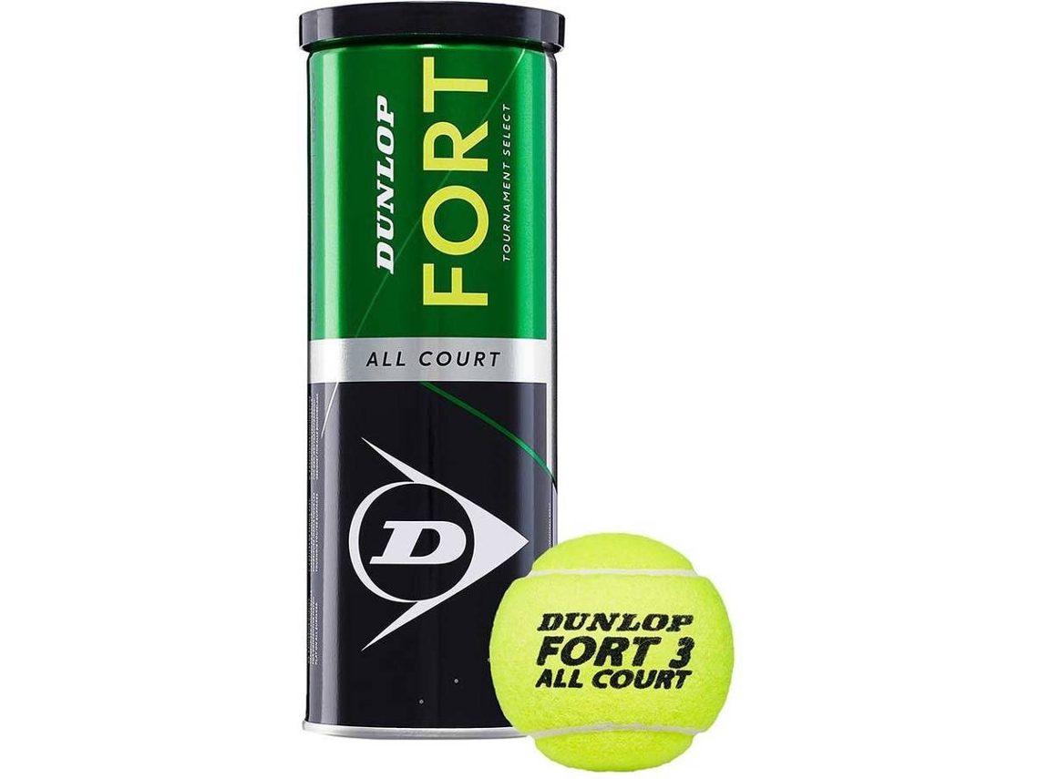 Bola de Tenis DUNLOP   Fort Ts All Court (Amarillo - 3 Bolas)