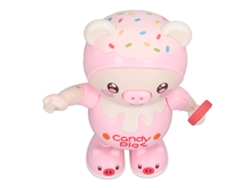 Cerdito Electrónico Bailarín Con Luz Y Música, Interactivo, Caminante, Para Niños, Rosa