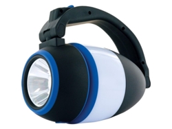 Luz De Camping Led 3 Em 1 3w Lâmpada De Mesa Lanterna Portátil Níveis De Brilho Plegável