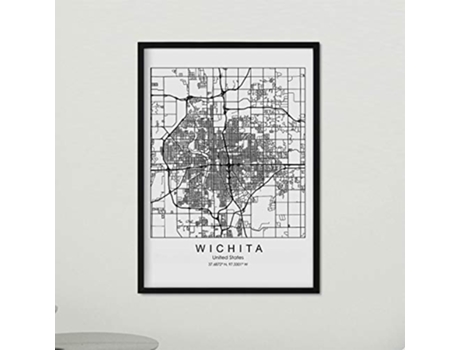 Poster NACNIC Mapa de Wichita (A3)