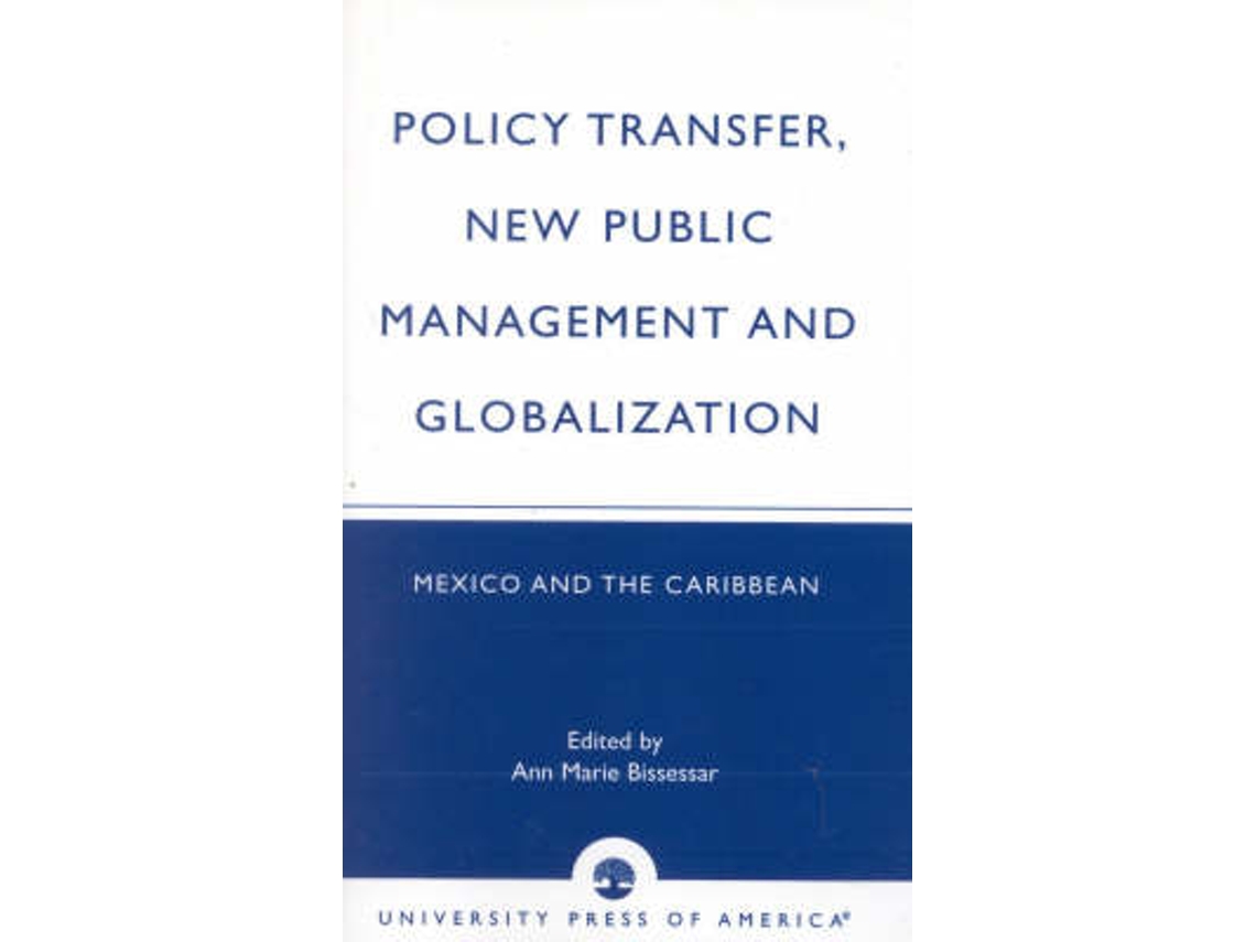 Libro Policy Transfer, New Public Management and Globalization (Inglés)