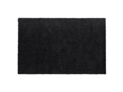 Alfombra BELIANI Demre de Poliéster Negro 200x300