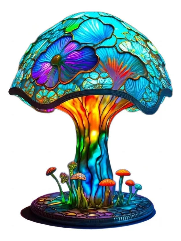 Nueva pantalla decorativa con diseño de setas
