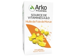 Aceite Arkogélules de Hígado de Bacalao 220 Cápsulas ARKOPHARMA