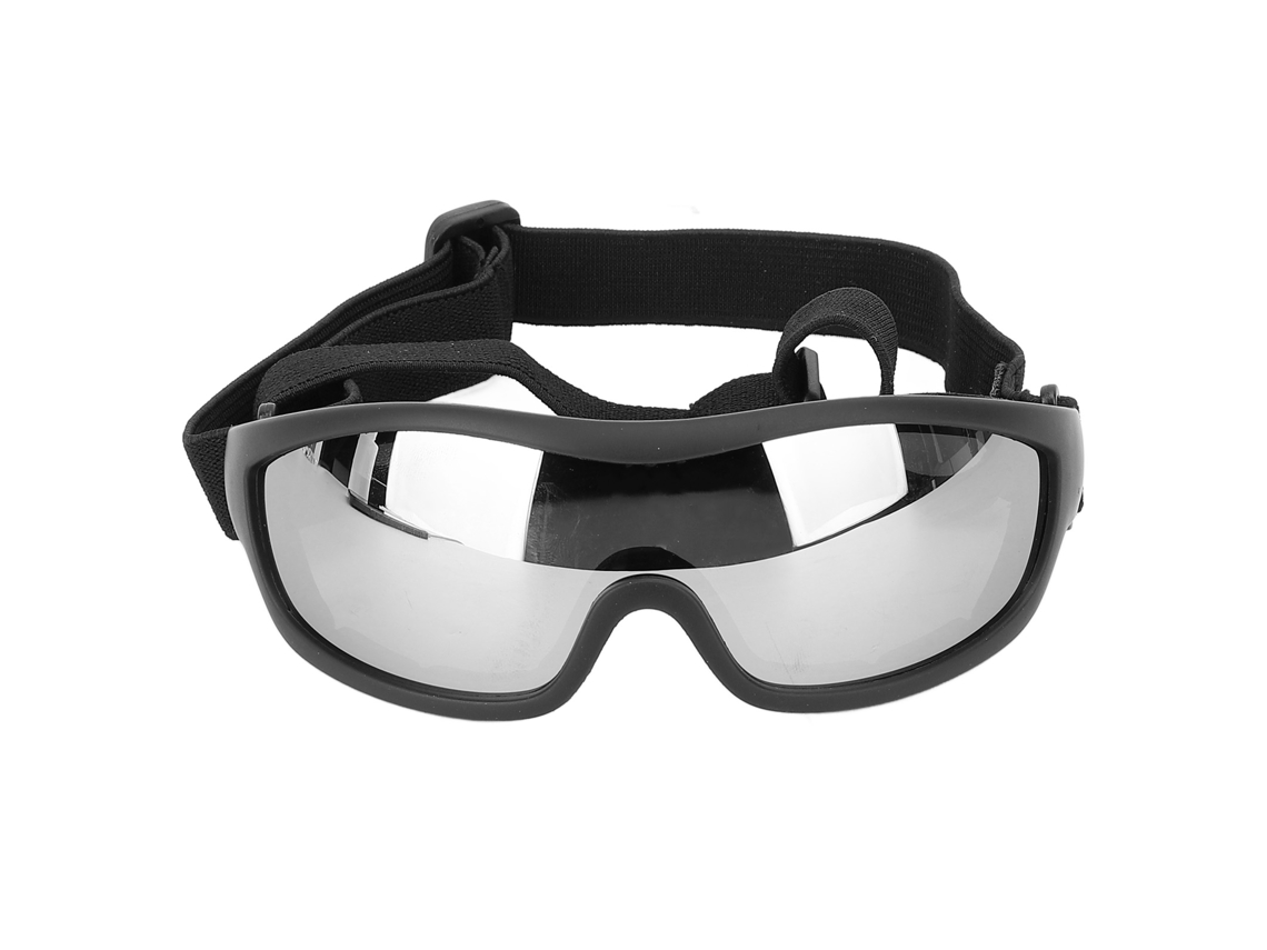 2026-gafas De Sol Para Perros Con Protección Uv Viento Polvo, Gafas Mascota Con Correa Ajustable Plata Para Perros Gatos