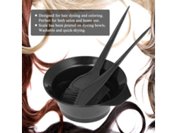 Kit De Tinte Para Cabello Con Taza, Brocha Y Peine Doble - Herramientas De Coloración Capilar Para Hogar Y Salón