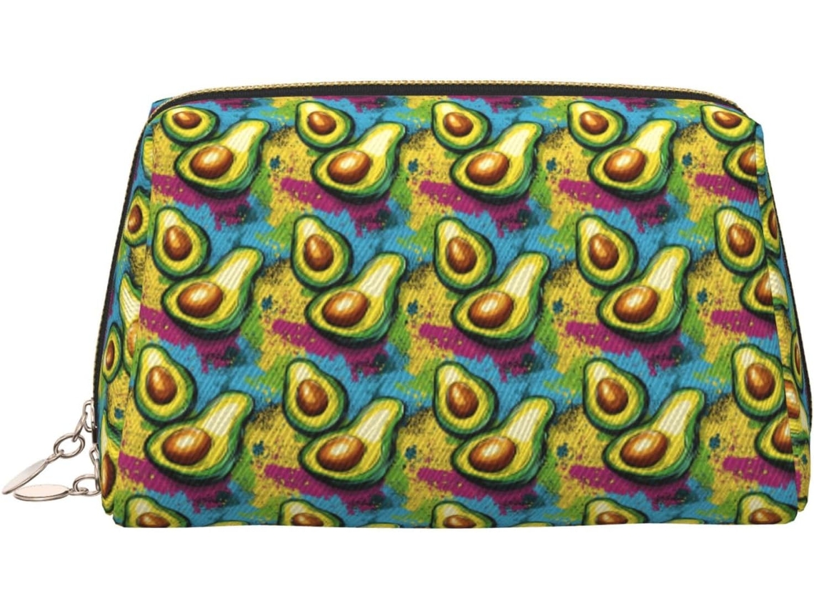 Bolsa De Viaje Cuero Organizador Para Mujer Diseño Estampado Vacaciones