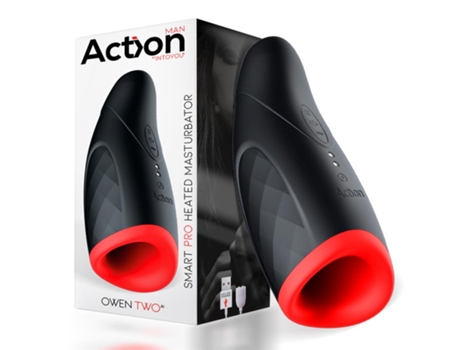 Masturbador Presión Variable Smart Pro Función de Calor Usb ACTION
