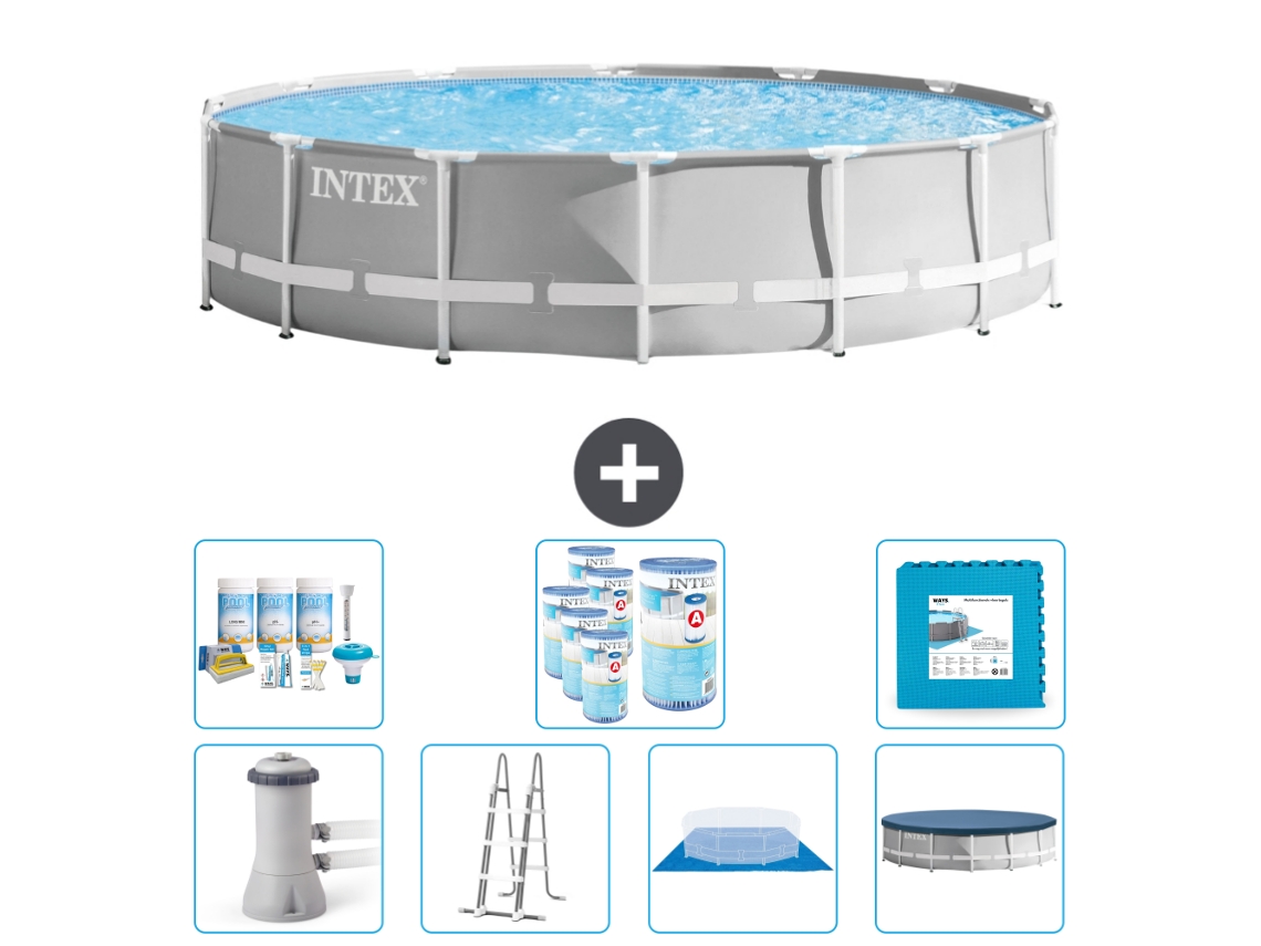 Piscina Tubular INTEX 26720GN-CB42 (12706 L - 427x107cm)