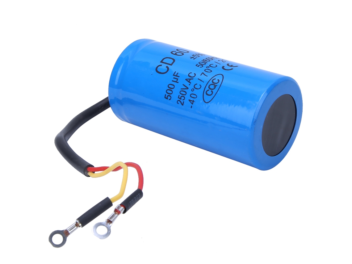 2026dz-condensador Cd60 De Arranque 250vac 500uf Explosión Proof -40°c 70°c