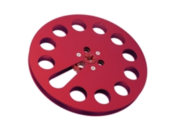 Carrete De Cinta Vacío De 1/4" (7 Pulgadas), 11 Orificios, Aleación De Aluminio, Universal Para Grabadora De Cinta.