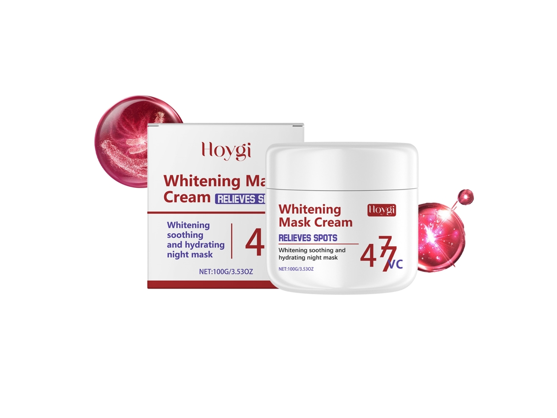 Mascarilla nocturna hidratante y calmante para dormir.