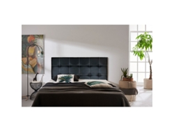 CABECERO IRIS POLIPIEL NEGRO 100