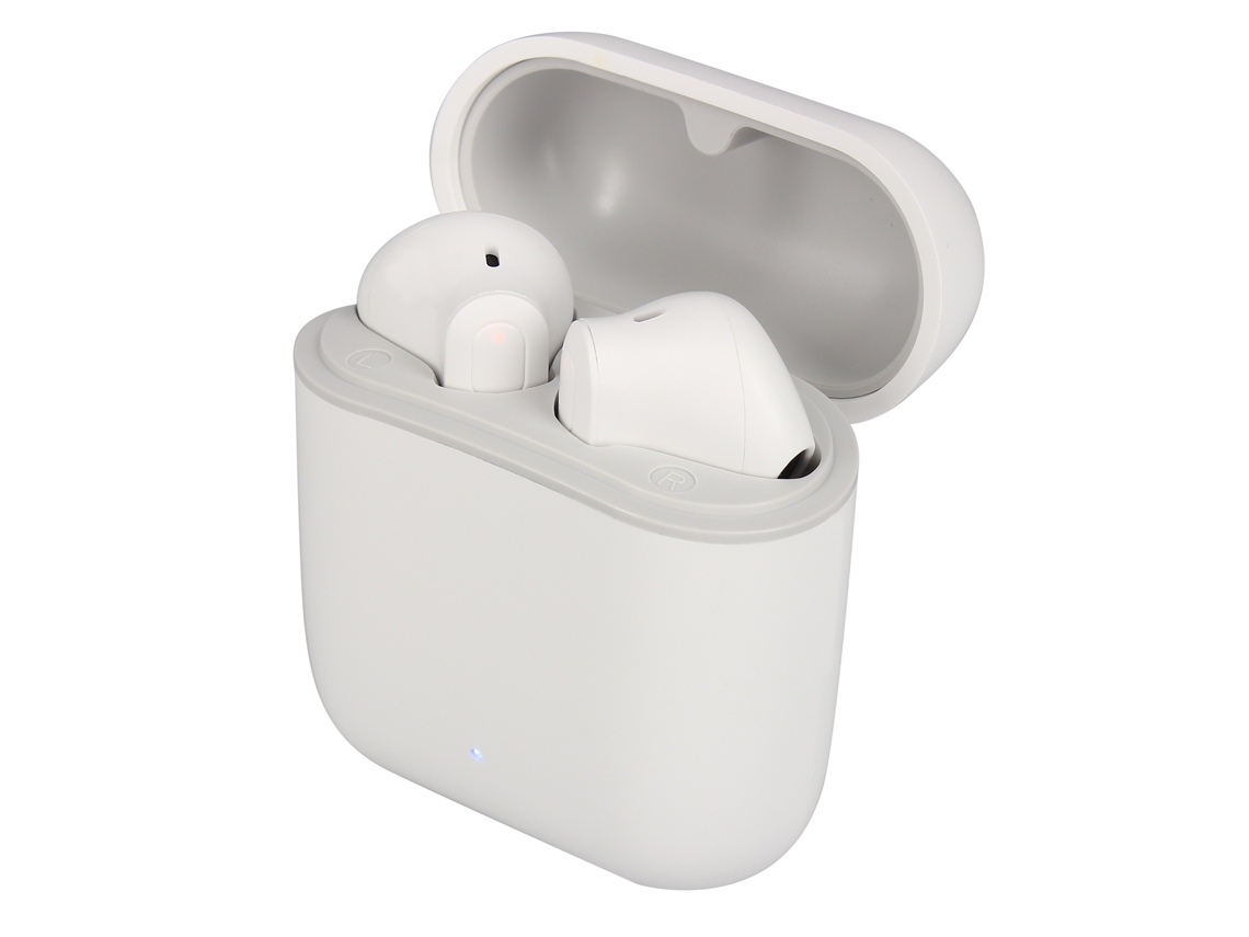 Auriculares True Wireless AKASHI ALTBUDSBTWH (Bluetooth - Blanco)