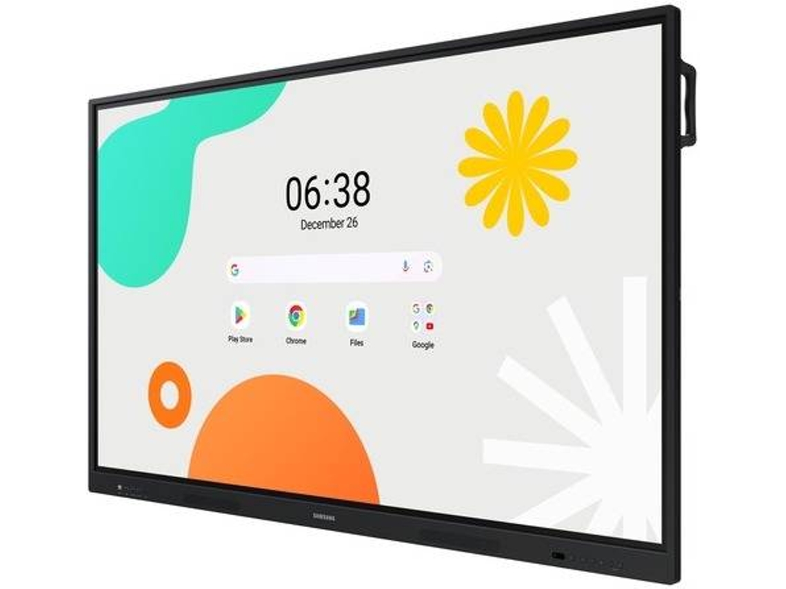 Monitor SMASUNG LH75WAFWLGCXEN (75" - 4K Ultra HD - Interativo Touch - 8 ms - 60 Hz)