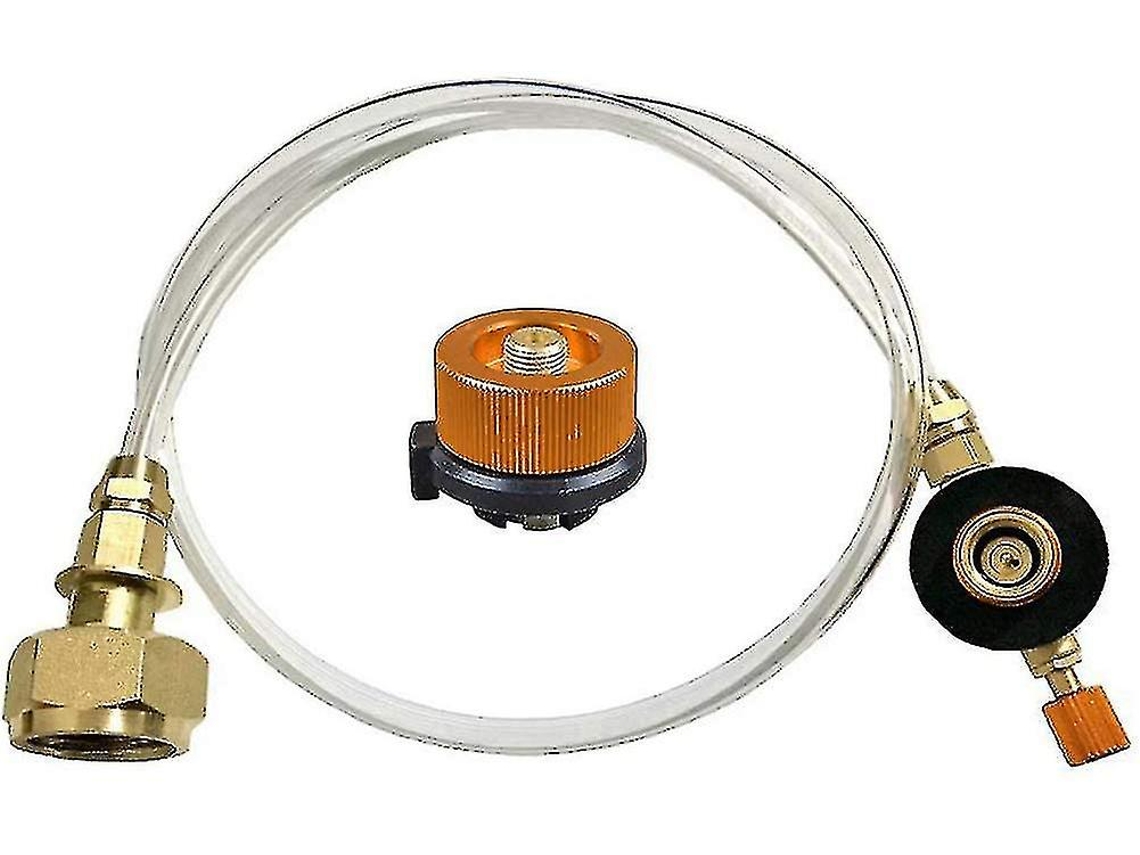 Omni-manguera Adaptadora De Propano Para Cocina De Camping, Hornilla Portátil Y Electrodomésticos Outdoor Con Conexión De Latón